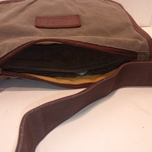 DULUTH Oil Cloth Canvas Sling Bag Messenger Crossbody - Picture 8 of 15